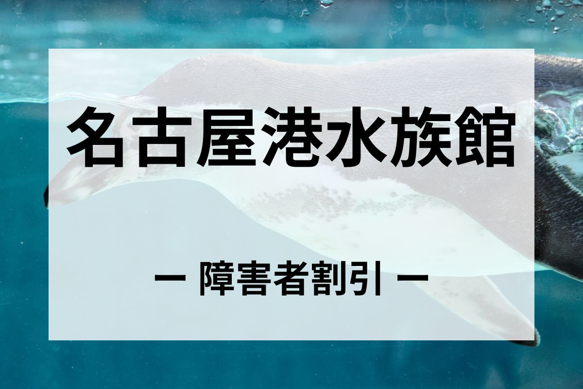 名古屋港水族館の障害者割引